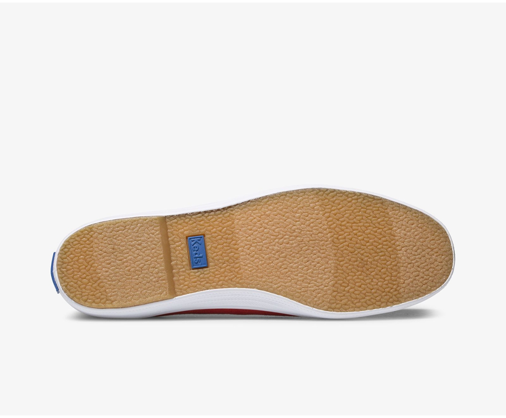 Womens Keds Slip Ons - Bryn - Red - 6791-JMQEO